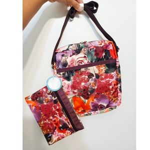 NWT 🌺 Lesportsac Harmony Floral Hawaii Exclusive Crossbody Bag